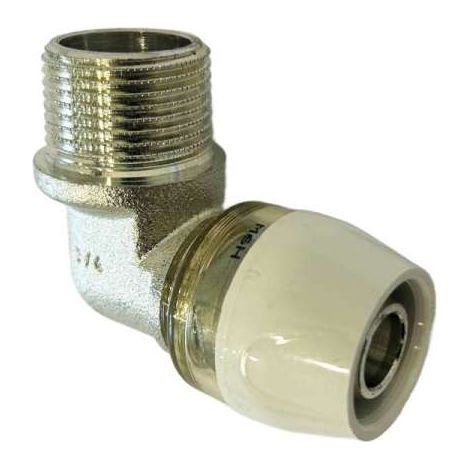 Uponor RTM Winkeladapter Winkelnippel Außengewinde 25-R3/4"MT 1048602