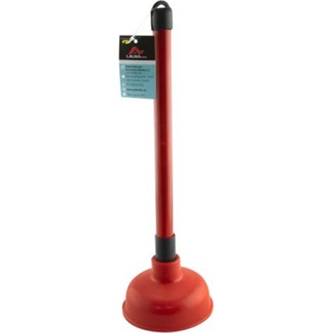 Desatascador 10.7X36cm Lauxa Para Baño Y Fregadero De Plástico (1/4)