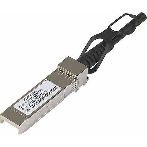 Switch NETGEAR Zub con cavo SFP+ in rame da 3 metri, collegamento diretto AXC763-10000S