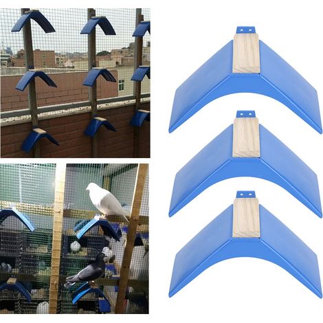 Lot de 3 perchoirs pour oiseaux, supports et supports pour oiseaux, accessoires de rangement et d'aménagement. (1/5)