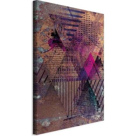 Peinture - Abstraction de miel (1 partie) verticale (1/5)