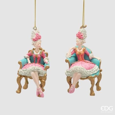 Dama da Appendere Bridgerton Altezza 10,5cm Multicolor EDG