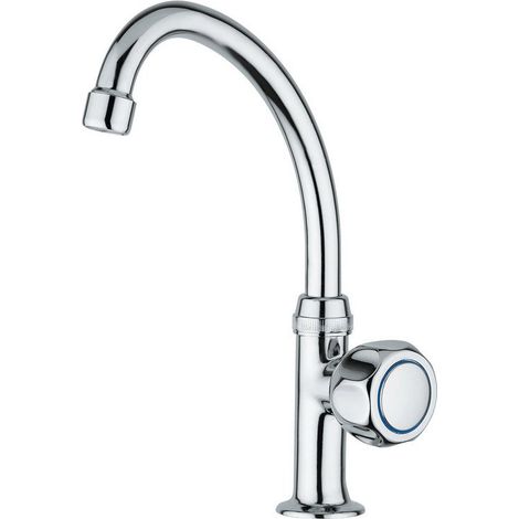 Säulen-Waschtischarmatur 1/2" mit schwenkbarem Auslauf Idral 0153 Verchromt (1/2)