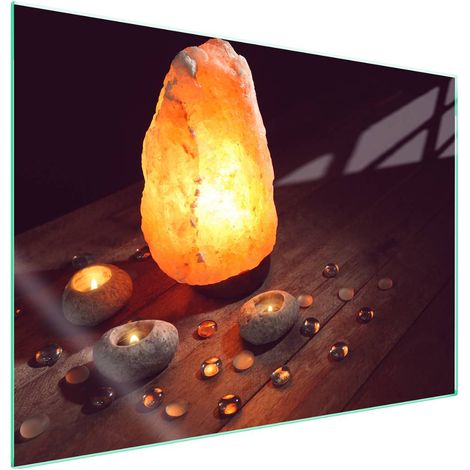 Plaque de protection en verre pour poêle à bois 70x52 (1/5)