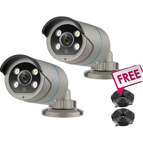 Caméra POE, Résolution 4MP, Étanche IP66, Audio bidirectionnel, Microphone intégré, Prend en charge ONVIF (1/5)