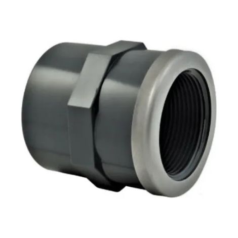 Manchon PVC pression mixte 25 mm, 20x27 renforcé inox