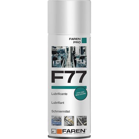 Grasso Lubrificante Ptfe Spray Faren F77 12 Pezzi 400 ml