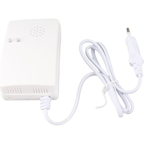 Ortviai Détecteur de Gaz domestique mural pour gaz naturel et GPL – 220 V, alarme sonore ≥85 dB, détection 360° (1/3)