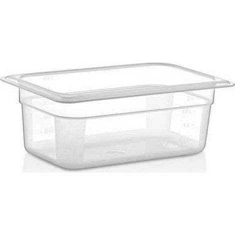 Bac Gastronorme en polypropylène GN 1/4 - 265x162x100mm - Matériel CHR Pro