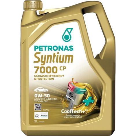 Huile moteur 0W-30 Syntium 7000 CP 5L PETRONAS