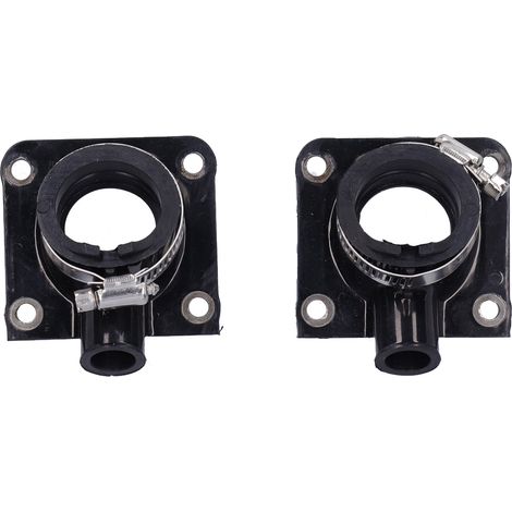 Paar Gummiansaugmanschetten für Vergaser, Ersatzhalterung kompatibel mit Yamaha YFZ350 RD350, 2-teiliges Set (1/5)