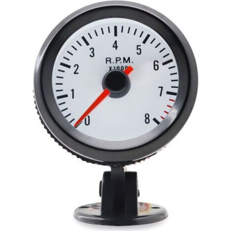 Tachimetro General Motors, tachimetro da 52 mm (2 pollici), tachimetro ad ago con manometro per veicoli, display blu (1/5)