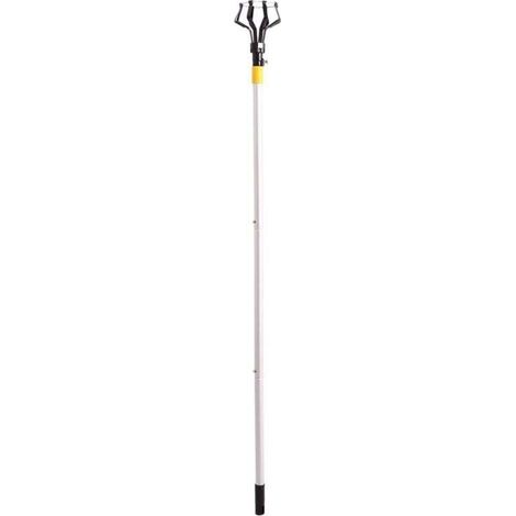 Changeur d'ampoule pour plafonnier haut, tige d'extension assemblée, atteint le changeur (1/4)