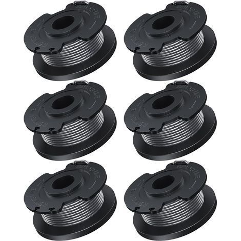 Bobine de rechange Ø1,6 mm - 5 m de longueur Compatible avec Bosch Convient pour coupe-bordures sans fil EasyGrassCut, Contient 6 pièces F016800569 bobine de fil (1/5)