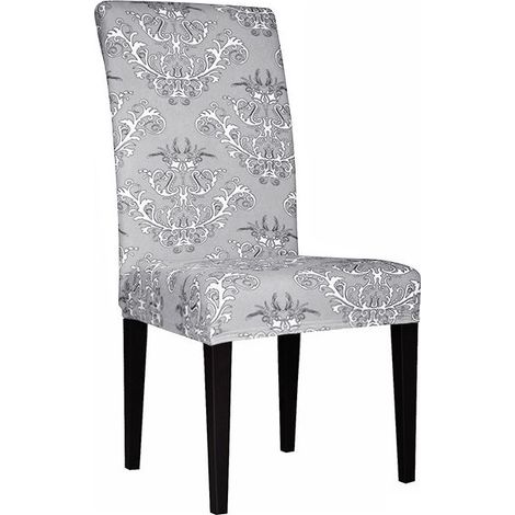 Housse de chaise amovible antidérapante et élastique Cheers pour cuisine et salle à manger