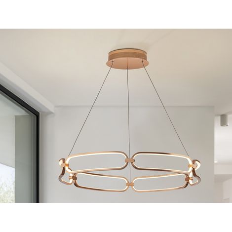 LAMP. LED COLETTE  Ø80 ORO ROSA DIM (1/5)