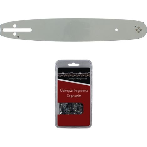 Führung 33 cm (13 Zoll) + Kette 56 Glieder - Kompatibel mit HUSQVARNA Motorsägen