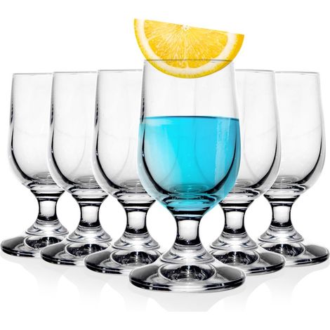 Set di 6 bicchierini da shot di vodka con stelo da 20 ml (1/5)