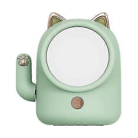 Lampe de table chat pour chambre à coucher, trois types d'éclairage (vert) (1/5)