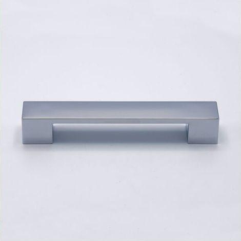Maniglia da cucina effetto cromato lucido lunga e sottile 165x26x27mm - 304 Cook