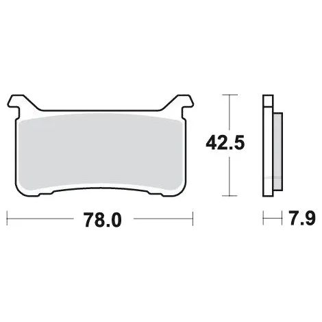 Pastiglie freno TRW MCB893CRQ