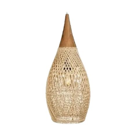 Suspension, Abat-jour tissé, Énergétiquement efficace, 35x70cm, Pas d'ampoule (1/2)