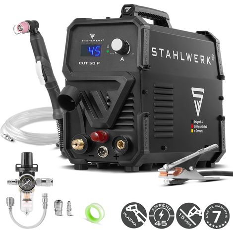 STAHLWERK Découpeuse plasma CUT 50 P avec allumage pilote HF