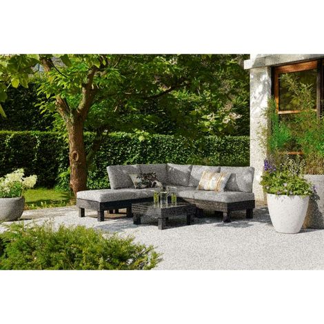 Keter Set Lounge Modulare ELEMENTS Grafite (1/10)