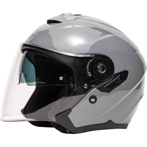 Casque Jet M-JET - Fibre - Gris Nardo