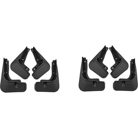 Ensemble de 8 garde-boue de voiture compatibles avec BZ4X 2022, comprenant des ailes, des bavettes et des accessoires de protection contre les projections d'eau. (1/5)