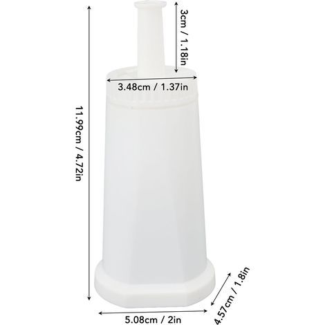 Replacement water filter for Breville ClaroSwiss Oracle Barista Bambino coffee machine, activated carbon (1/4)