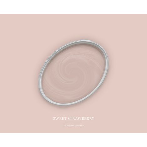 Wandfarbe Beige matt The Color Kitchen Sweet Strawberry Exklusive Innendispersion Hohe Deckkraft 2.5 Liter (1/5)