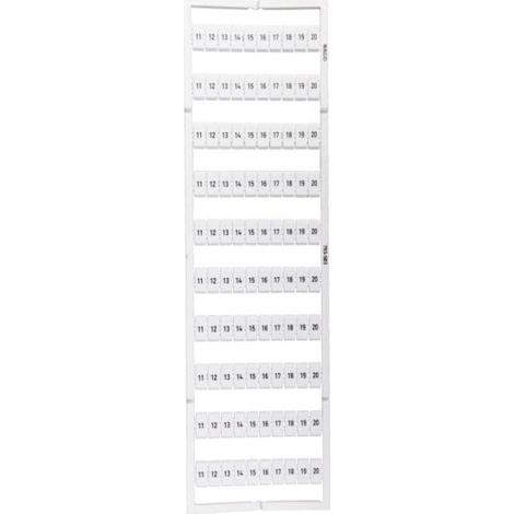 Marqueurs WMB 10x 11-20 793-503 /5 pièces/