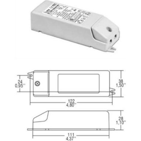 Tci led stromversorgung dc 20w 500ma wu s 122248