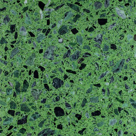 Véritable Plinthes pour Carreau Terrazzo CROCO VERDE - collection TRADIZIONE -  - Plinthe 60x7 cm boîte de  ml - Gioia Materia Plinthe 60x7 cm boîte de m2 Brillant / Poli - Gioia Materia