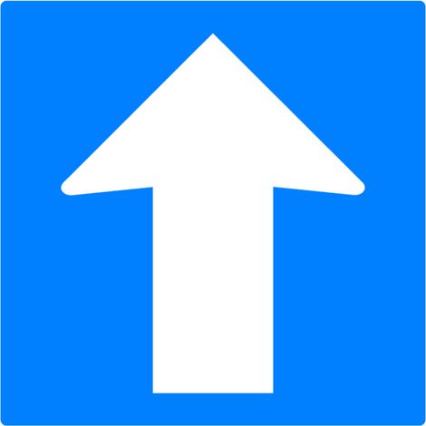 Panneaux de signalisation routière provisoires Panneaux de signalisation pas chers en Comacel - Circulation à sens unique - Panneau rétroréfléchissant