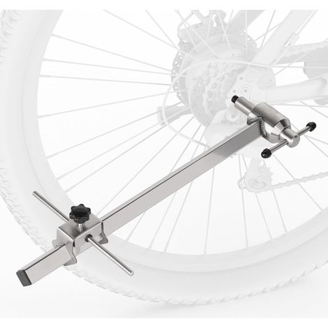 Richtwerkzeug aus Edelstahl für Schaltaugen an Fahrrädern mit 26", 27,5" (650B) und 29" (700C) Laufrädern, zur Korrektur verformter Schaltaugen