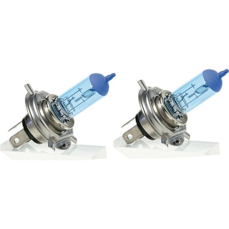 2 Ampoules Diamond Xenon - H4 12V 55W 4400K - P43T - Homologuees