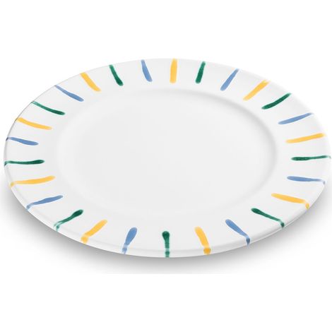 Gmundner Keramik Buntgeflammt, Speiseteller Gourmet (Ø 29cm) (1/2)