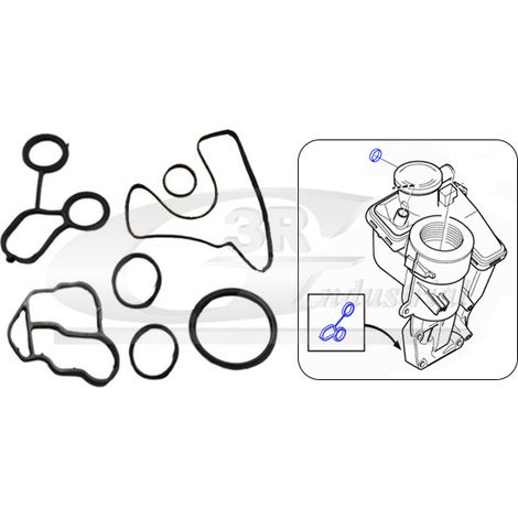 3RG 76800 KIT JUNTAS INTERCAMBIADOR (7PCS)