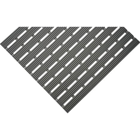 EHA, Caillebotis en PVC profilé, au m lin, surface (1/4)