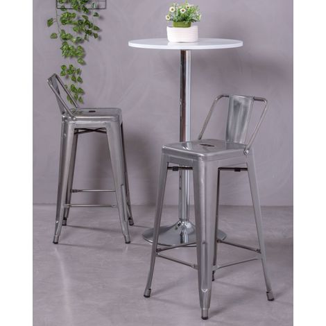 Nest Dream - Tabouret industriel en métal - Bistro - Metal (1/5)