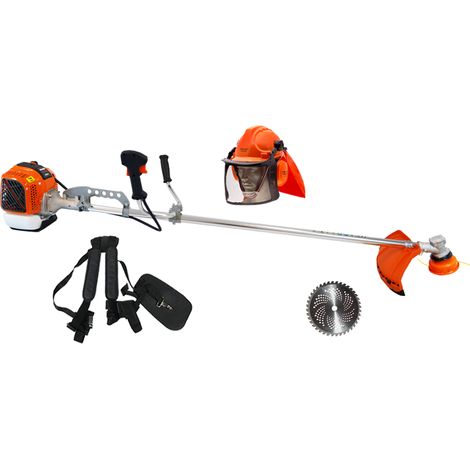 Decesplugiatore a Scoppio 48cc Barra Fissa 32mm + Disco widia + Casco