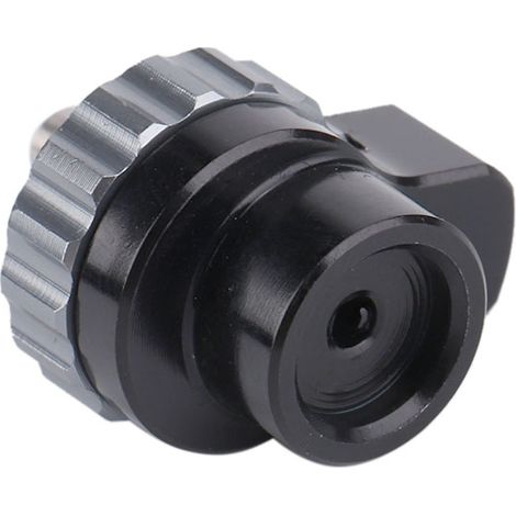 Verstellbare Rotations-Tätowiermaschine (1–5 mm), Schwungradmotor aus Aluminiumlegierung, Direktantrieb, silberfarben (1/5)