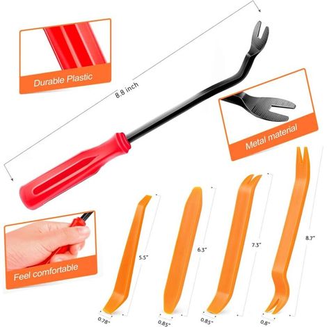 Lot de 240 clips de retenue pour pare-chocs, rivets en plastique de voiture, kit de retenue de garde-boue, clips de protection anti-éclaboussures compatibles avec la plupart des voitures, livré (1/5)