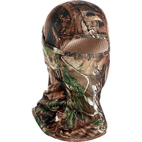 Masque facial anti-vent camouflage UV multifonction, tour de cou respirant pour randonnée et camping, protection solaire légère (1/5)