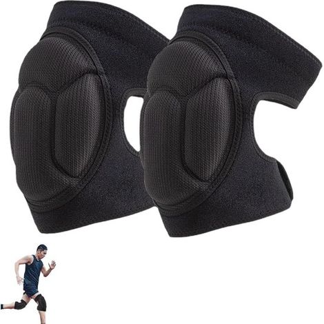 Rodilleras gruesas y antideslizantes de material esponjoso，adecuadas para deportes como voleibol，jardinería y limpieza (1 par (1/5)