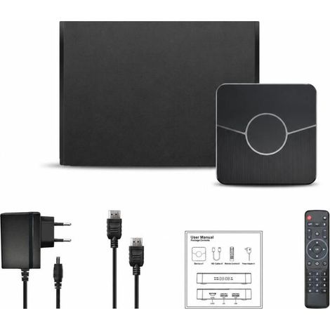 Irovami Boîtier TV X98 Plus – Android 11, S905W2, 2GB/16GB, 4K (1/5)