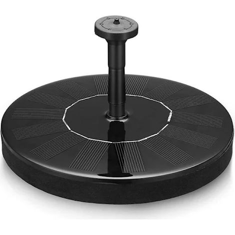 Pompe à eau solaire pour fontaine, kit de panneau solaire pour jardin, idéale pour bassin, fontaine et décoration de jardin. Fonctionne sans électricité.