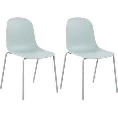 Lot de 2 chaises Hardin Turquoise